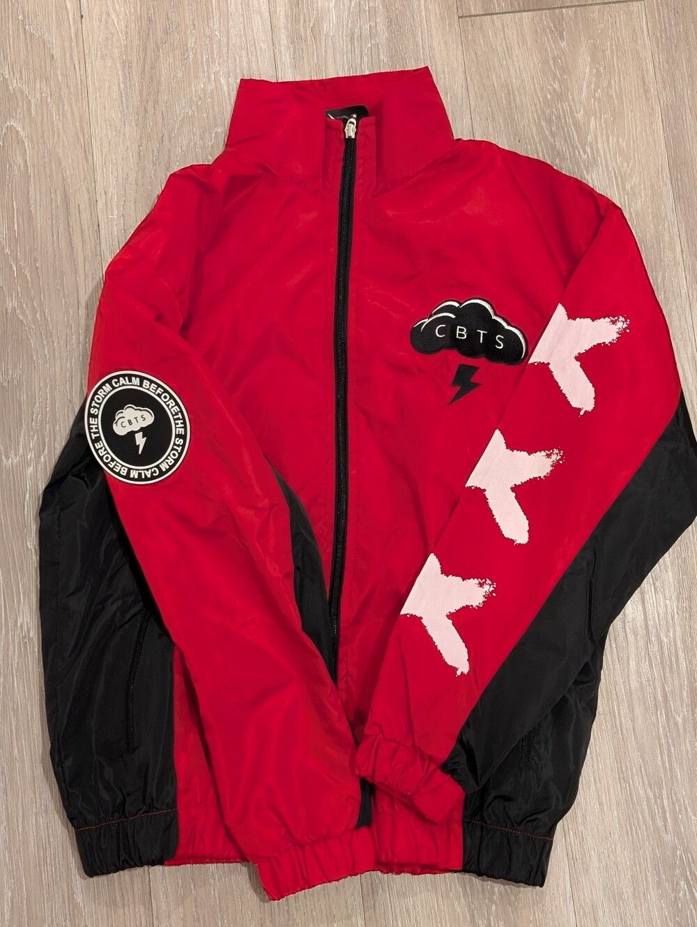 CBTS Red & Black Windbreaker Jacket